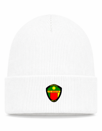 FC Medya Fan - Beanie Strick weiß