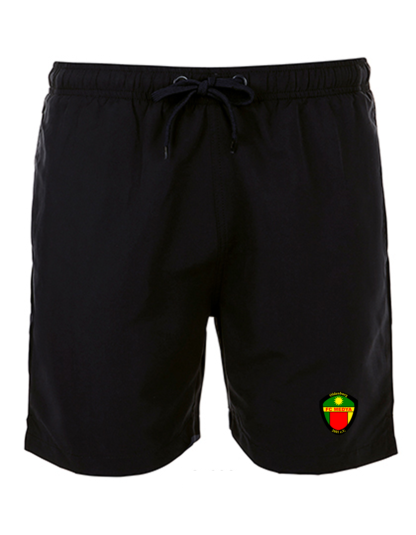 FC Medya Fan - Badeshorts Herren schwarz