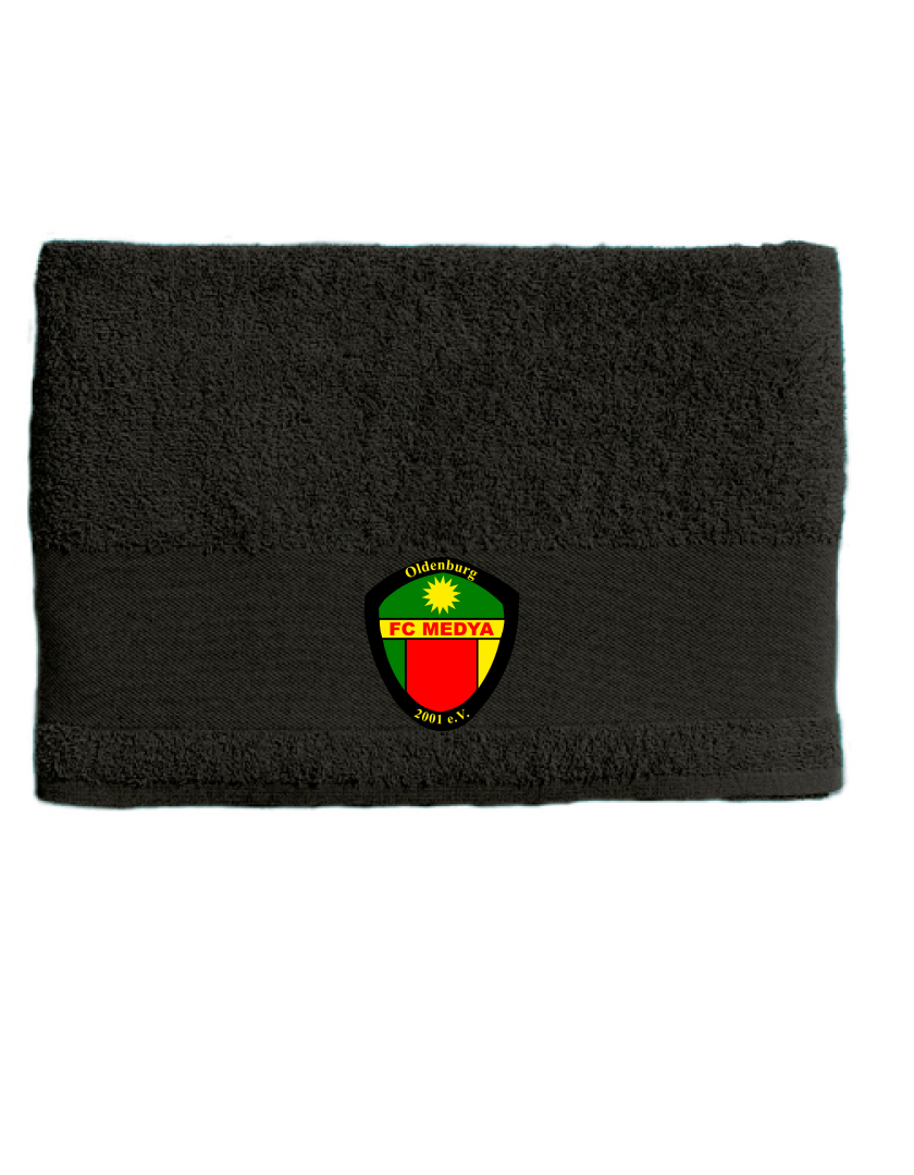 FC Medya Fan - Duschtuch 70*140 schwarz