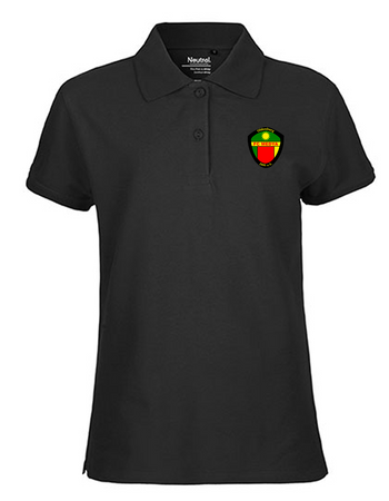 FC Medya Fan - Poloshirt Fairtrade Damen schwarz