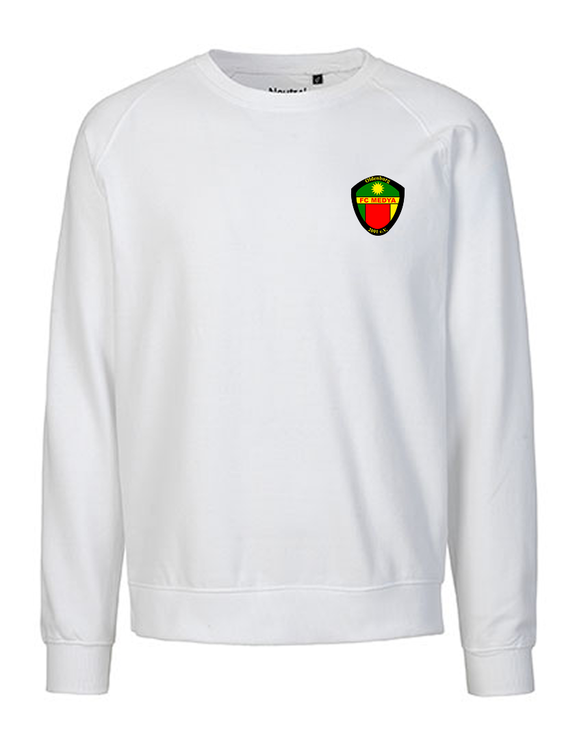 FC Medya Fan - Sweatshirt Fairtrade Herren weiß
