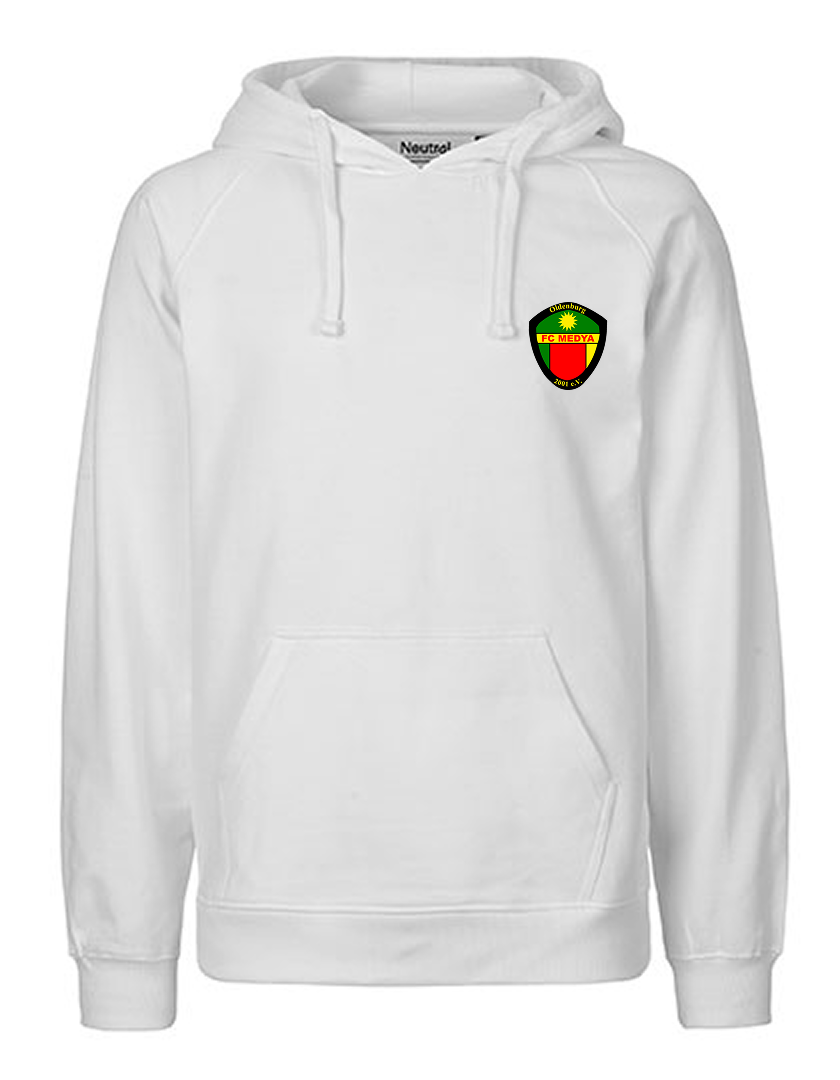 FC Medya Fan - Hoodie Fairtrade Herren weiß