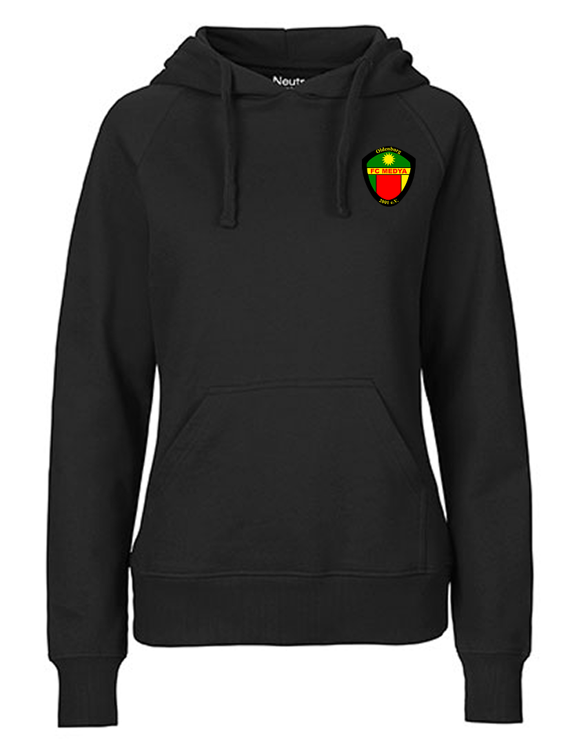 FC Medya Fan - Hoodie Fairtrade Damen schwarz