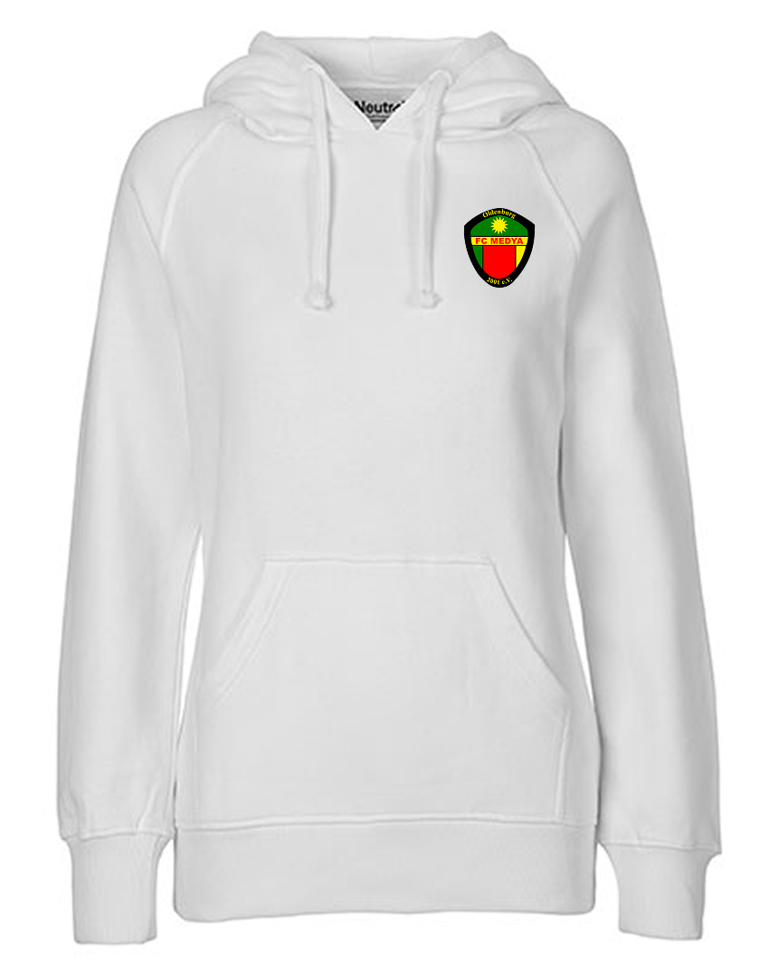 FC Medya Fan - Hoodie Fairtrade Damen weiß