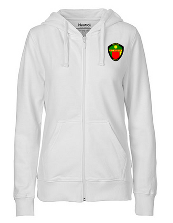 FC Medya Fan - Sweatjacke Fairtrade Damen weiß