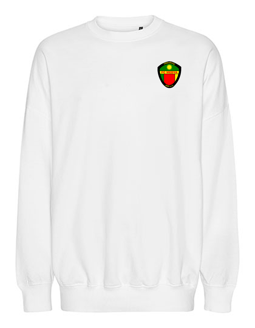 FC Medya Fan - Sweatshirt oversize Herren weiß