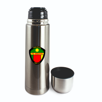FC Medya Fan - Edelstahl Thermoskanne