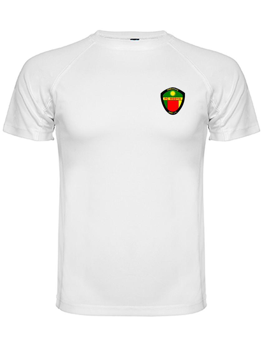 FC Medya Fan - Polyestershirt Kinder weiß