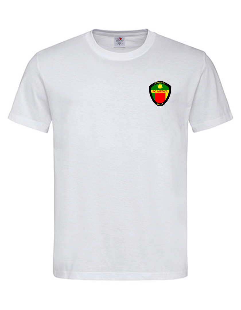 FC Medya Fan - T-Shirt Herren weiß