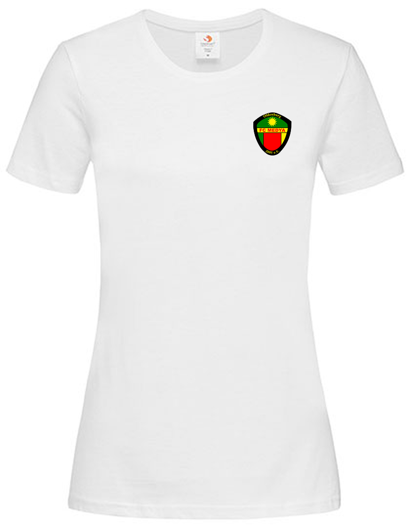 FC Medya Fan - T-Shirt Damen weiß