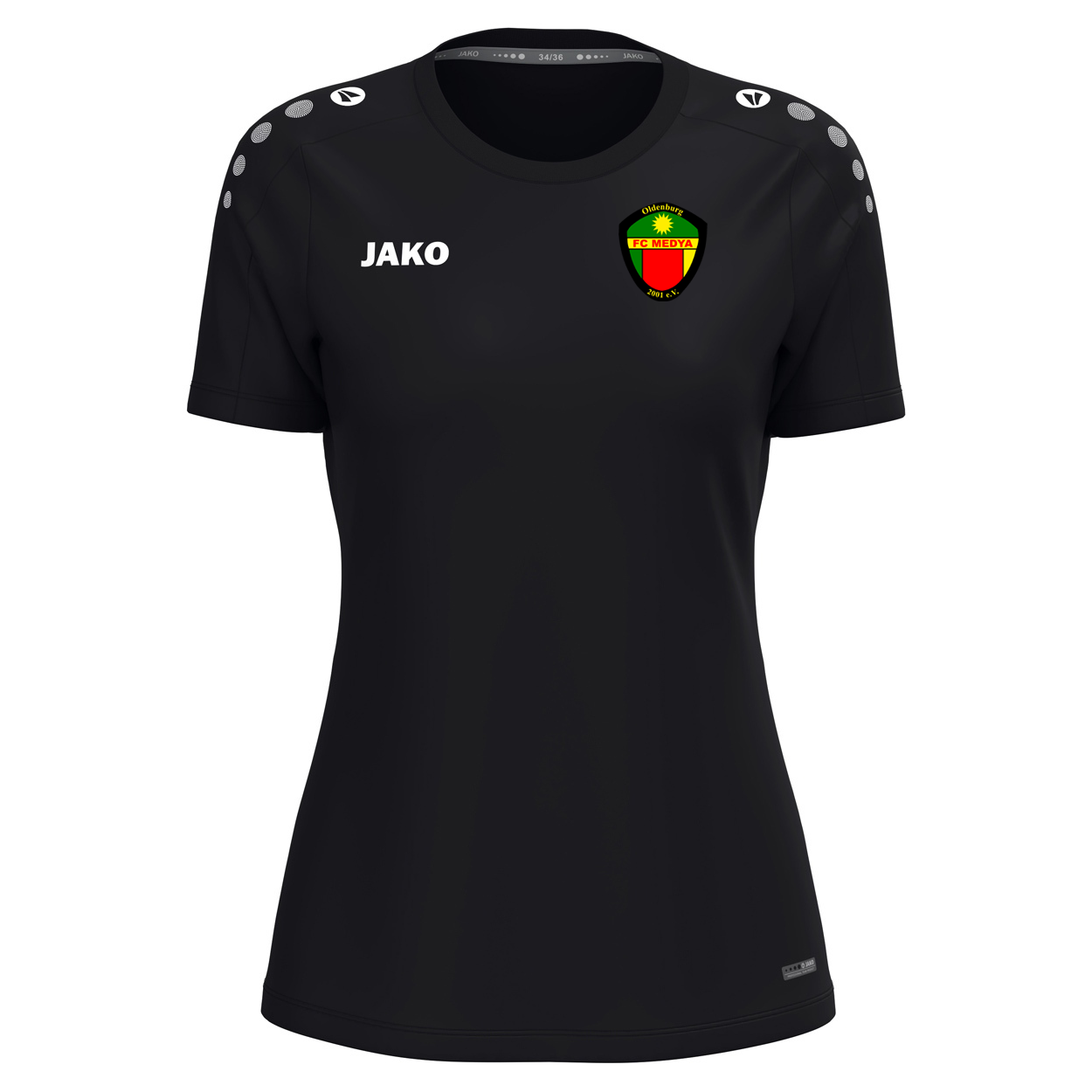 FC Medya Oldenburg T-Shirt Damen Schwarz