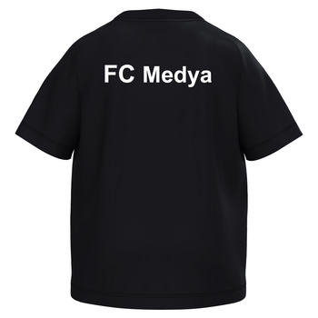 FC Medya Oldenburg T-Shirt Cotton Bambini Schwarz