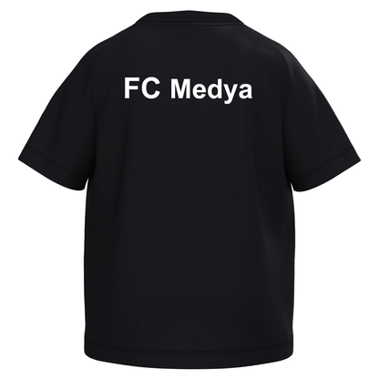FC Medya Oldenburg T-Shirt Cotton Bambini Schwarz