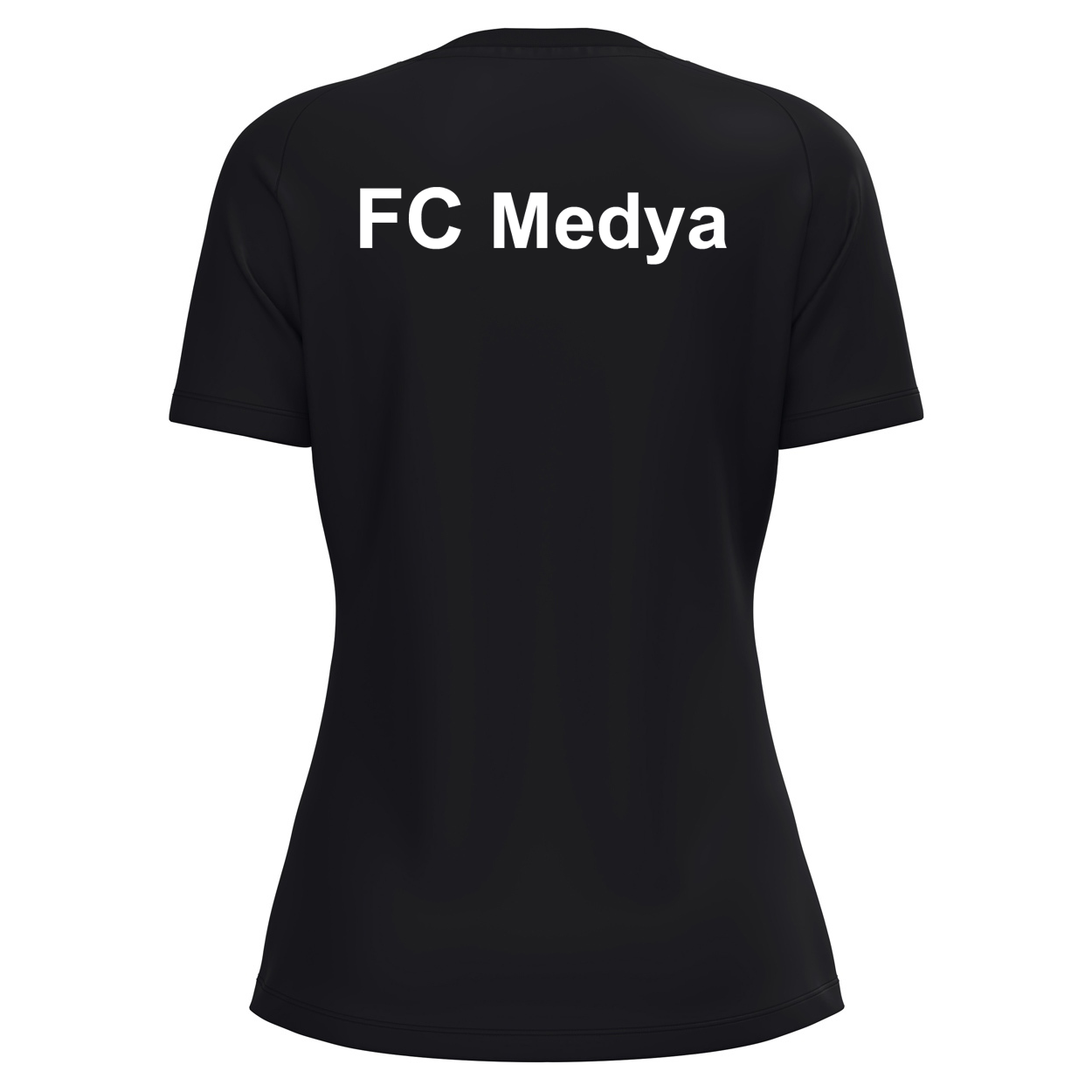 FC Medya Oldenburg T-Shirt Cotton Damen Schwarz