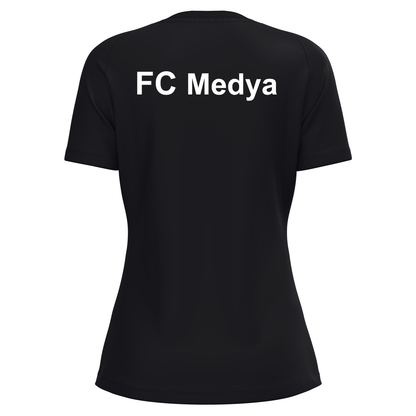 FC Medya Oldenburg T-Shirt Cotton Damen Schwarz