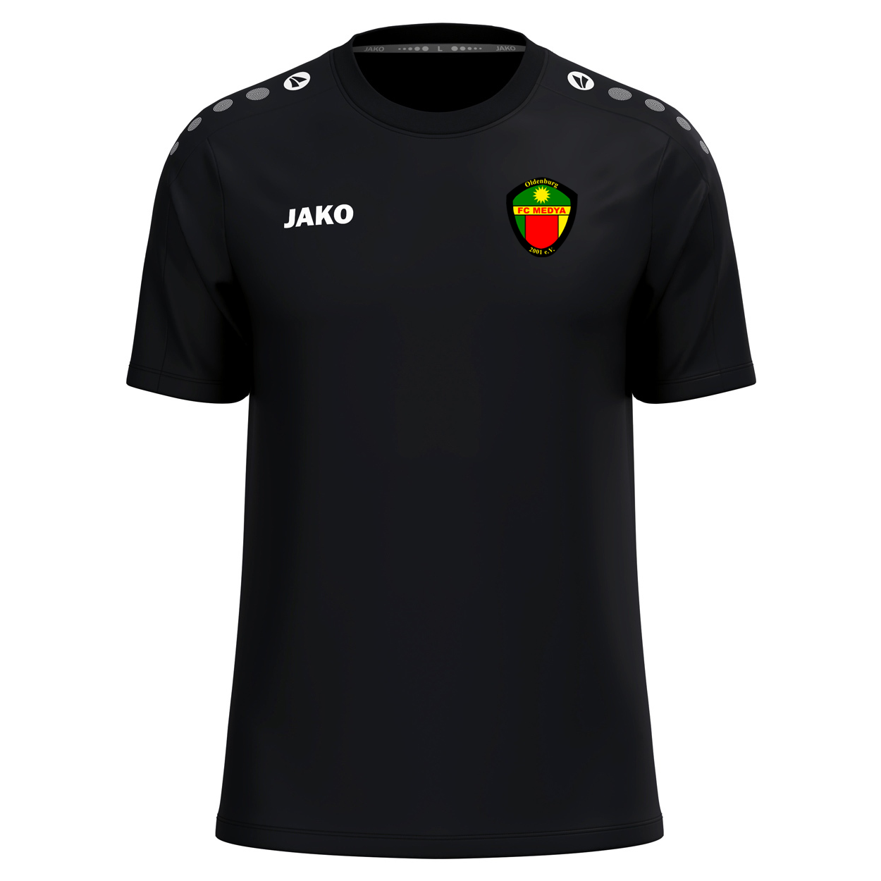 FC Medya Oldenburg T-Shirt Cotton Kinder Schwarz