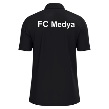 FC Medya Oldenburg Polo Herren Schwarz