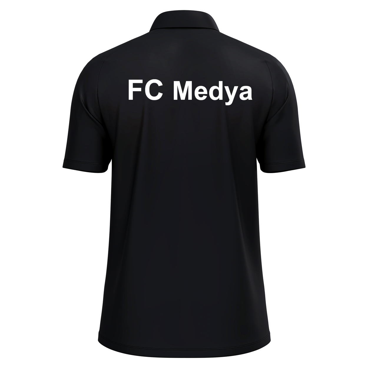 FC Medya Oldenburg Polo Cotton Herren Schwarz
