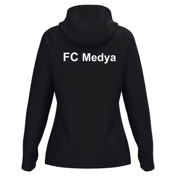FC Medya Oldenburg Kapuzenjacke Damen Schwarz