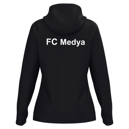 FC Medya Oldenburg Kapuzenjacke Damen Schwarz