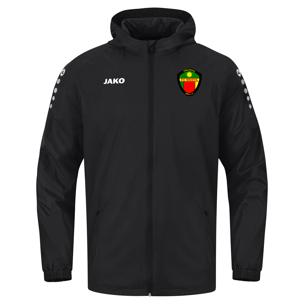 FC Medya Oldenburg Allwetterjacke Herren Schwarz