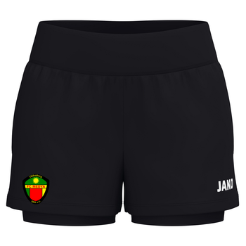 FC Medya Oldenburg 2 in 1 Short  Damen Schwarz