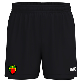 FC Medya Oldenburg 2 in 1 Short  Herren Schwarz