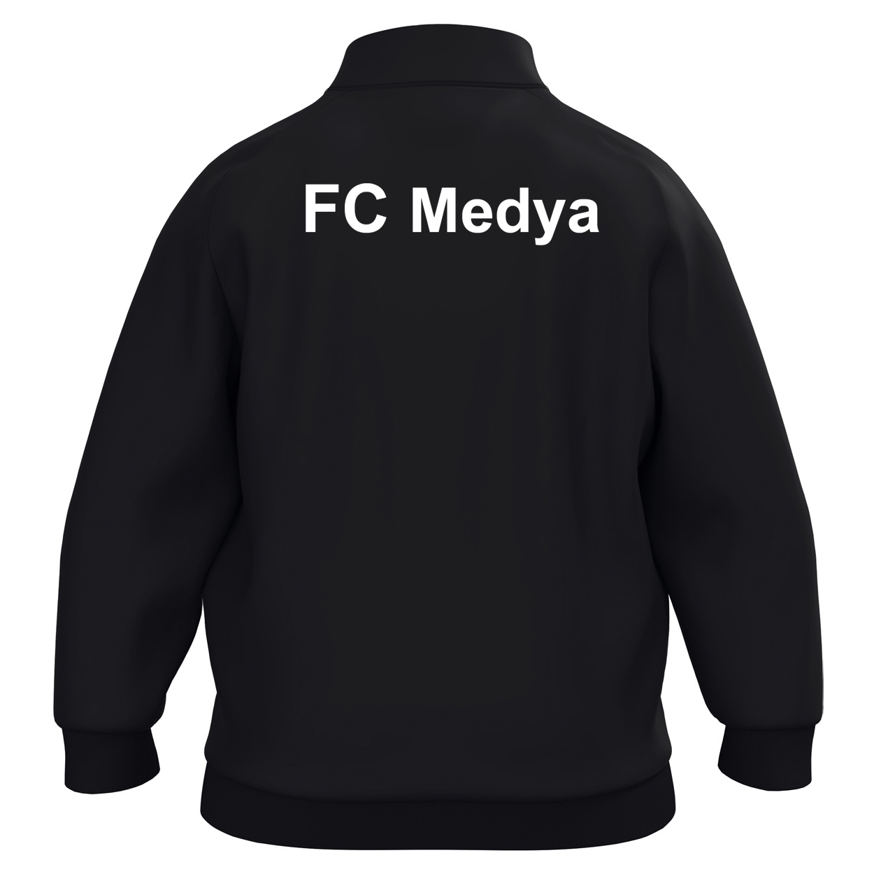 FC Medya Oldenburg Polyesterjacke Bambini Schwarz
