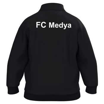 FC Medya Oldenburg Polyesterjacke Bambini Schwarz