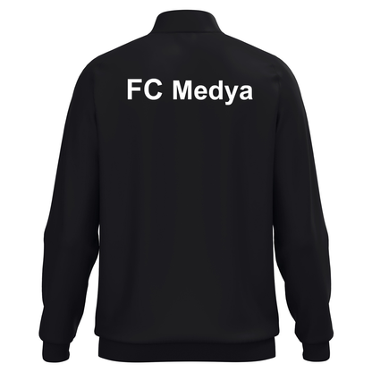 FC Medya Oldenburg Polyesterjacke Herren Schwarz