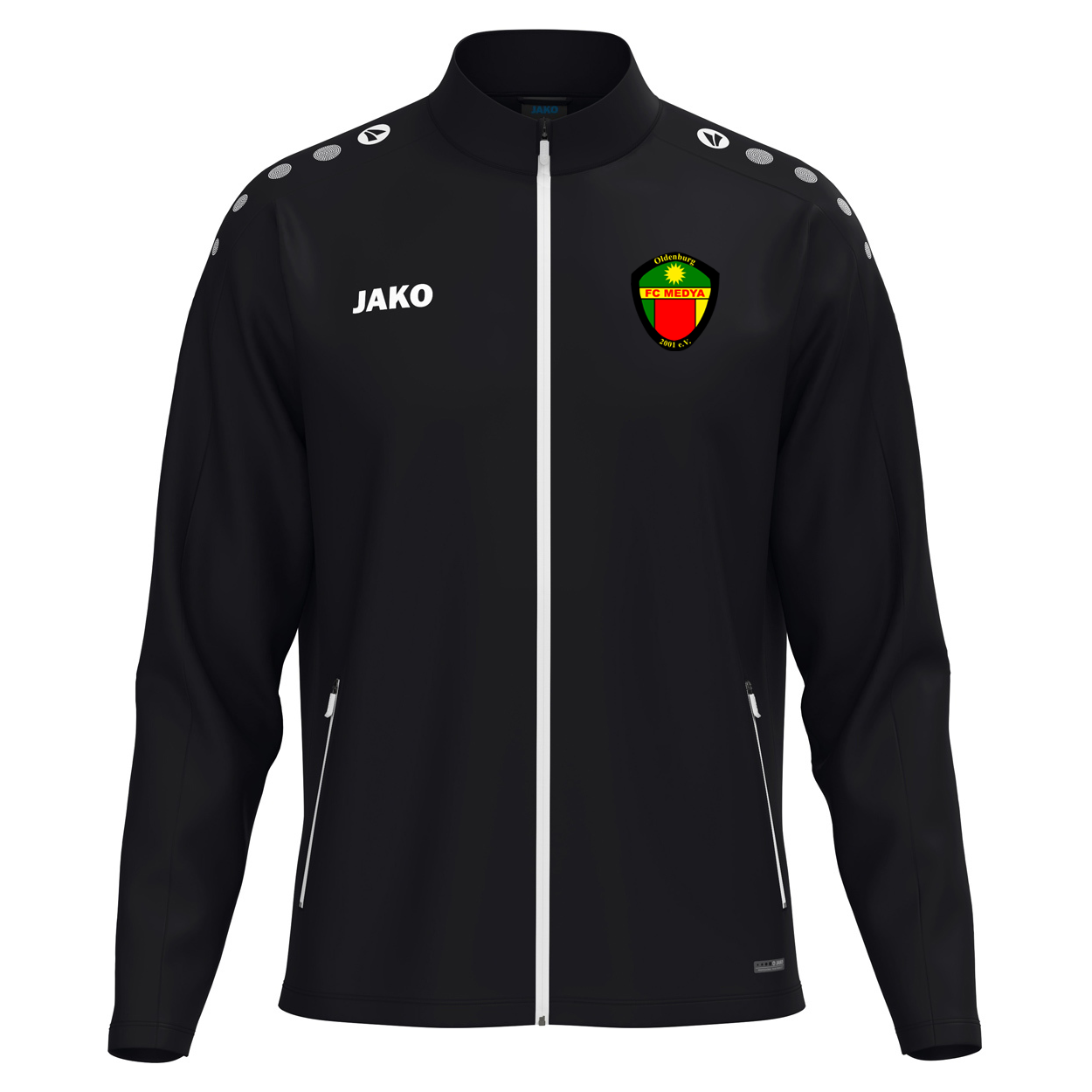 FC Medya Oldenburg Freizeitjacke Herren Schwarz