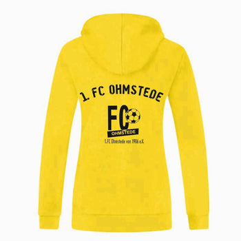 1. FC Ohmstede Fan Hoodie Damen Gelb