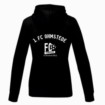 1. FC Ohmstede Fan Hoodie Damen Schwarz