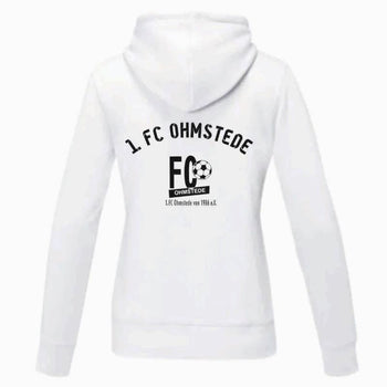 1. FC Ohmstede Fan Hoodie Damen Weiß