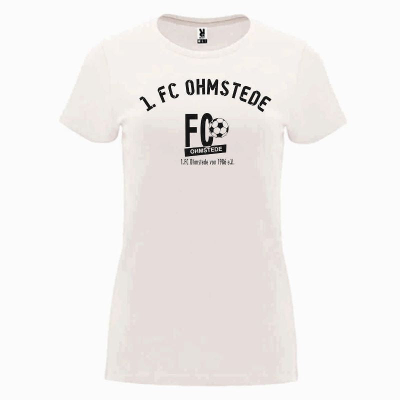 1. FC Ohmstede Fan Shirt Goal Damen Weiß