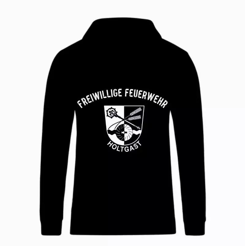 Feuerwehr Holtgast Fan Hoodie Kinder Schwarz