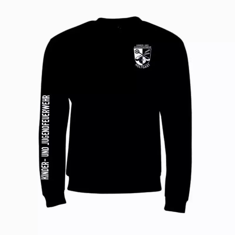 Feuerwehr Holtgast Fan Sweatshirt Unisex Schwarz