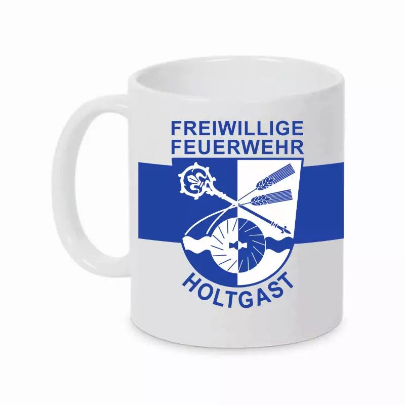 Feuerwehr Holtgast Fan Tasse Star