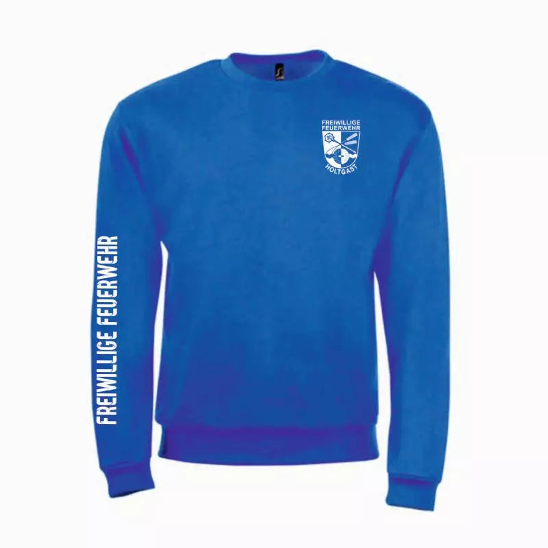 Feuerwehr Holtgast Fan Sweatshirt Unisex Blau
