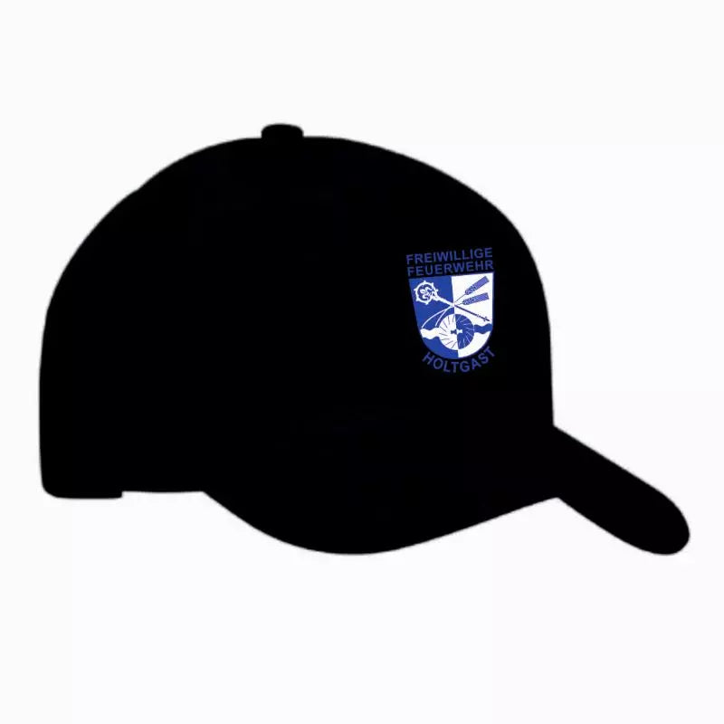 Feuerwehr Holtgast Fan Cap Schwarz