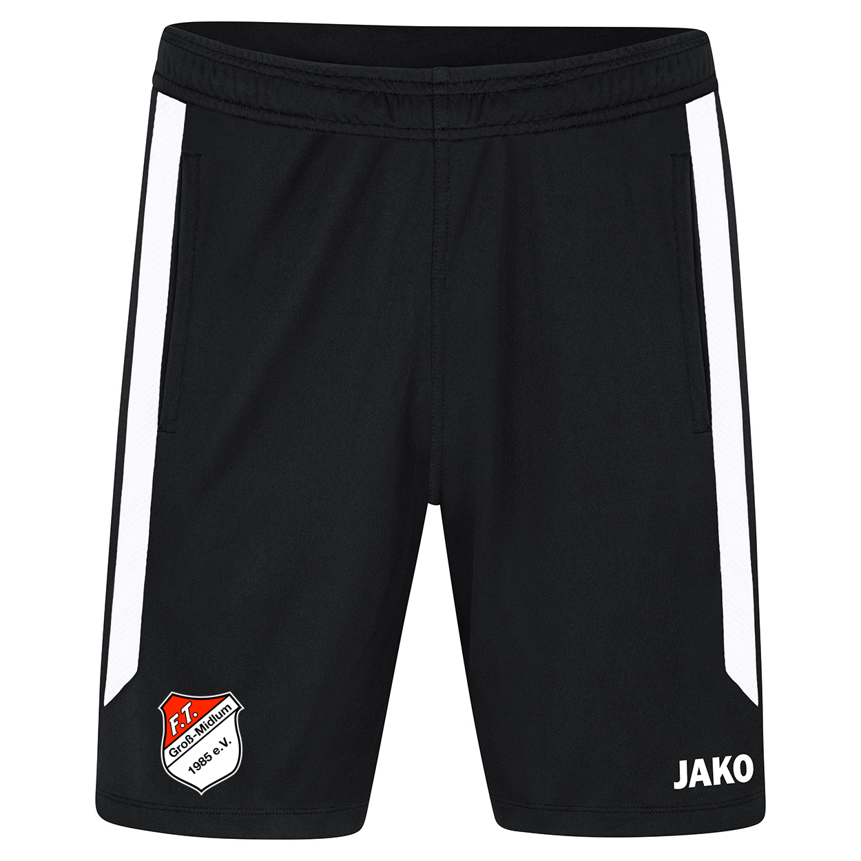 FT Groß-Midlum Short Power Kinder Schwarz