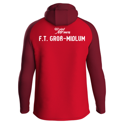 FT Groß-Midlum Kapuzenjacke Iconic Kinder Rot
