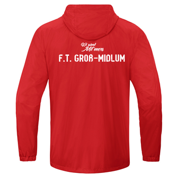 FT Groß-Midlum Allwetterjacke Team 2.0 Herren Rot