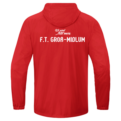 FT Groß-Midlum Allwetterjacke Team 2.0 Kinder Rot