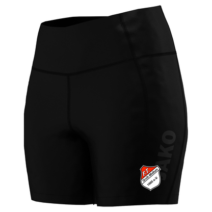 FT Groß-Midlum Short Tight Power Damen Schwarz