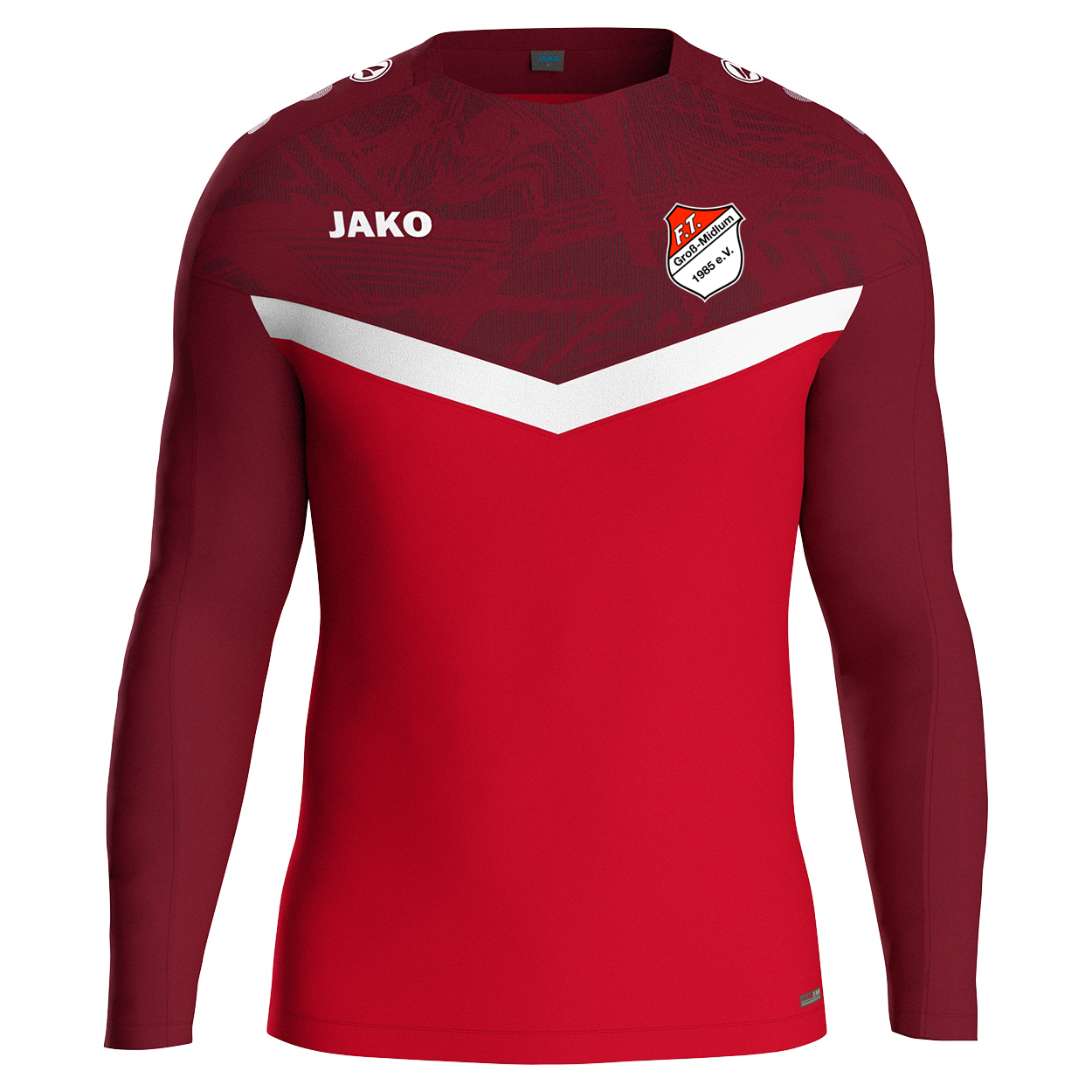 FT Groß-Midlum Sweat Iconic Herren Rot