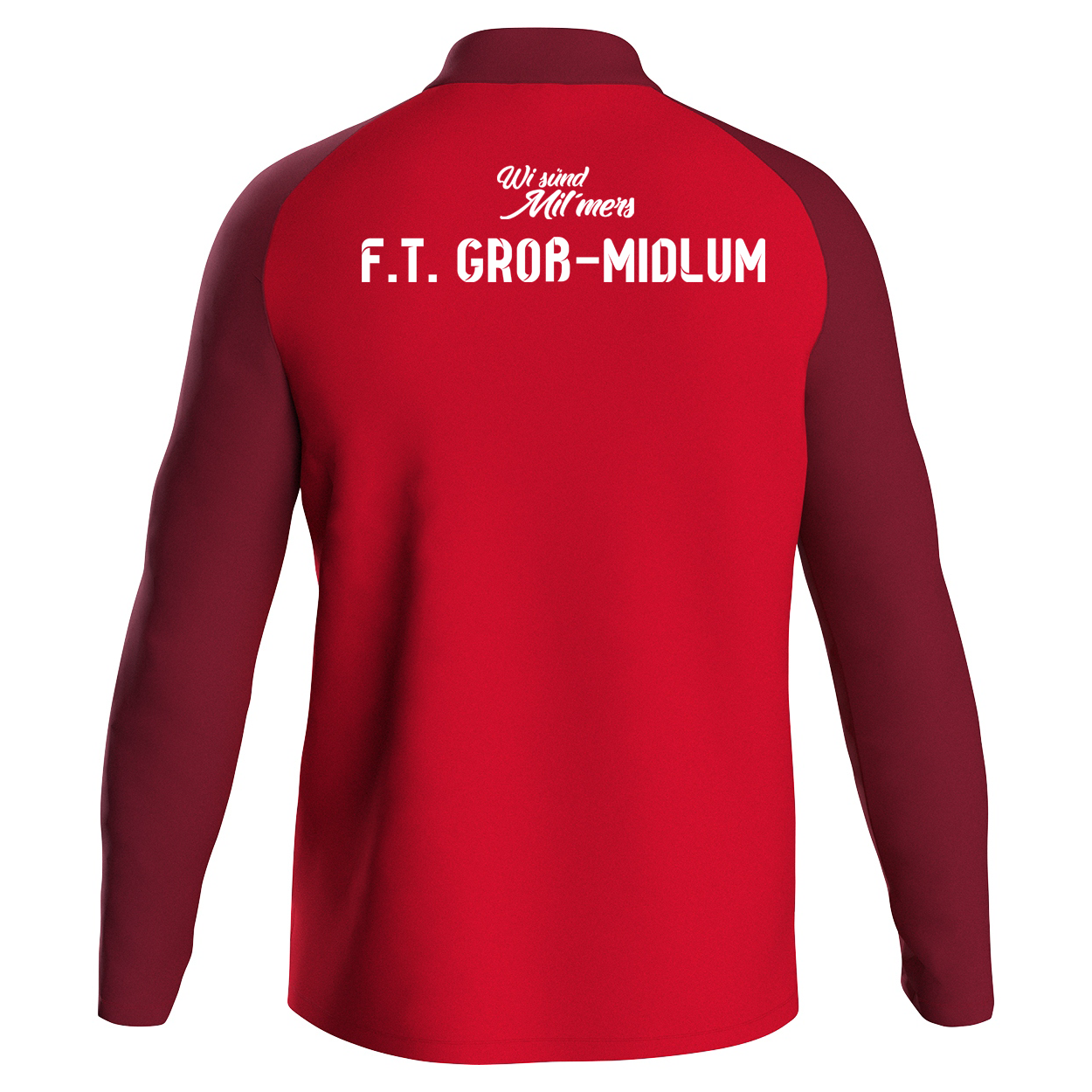 FT Groß-Midlum Polyesterjacke Iconic Kinder Rot