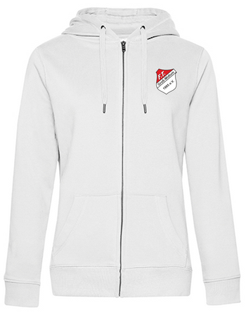 FT Groß-Midlum Fan - Sweatjacke Damen weiß