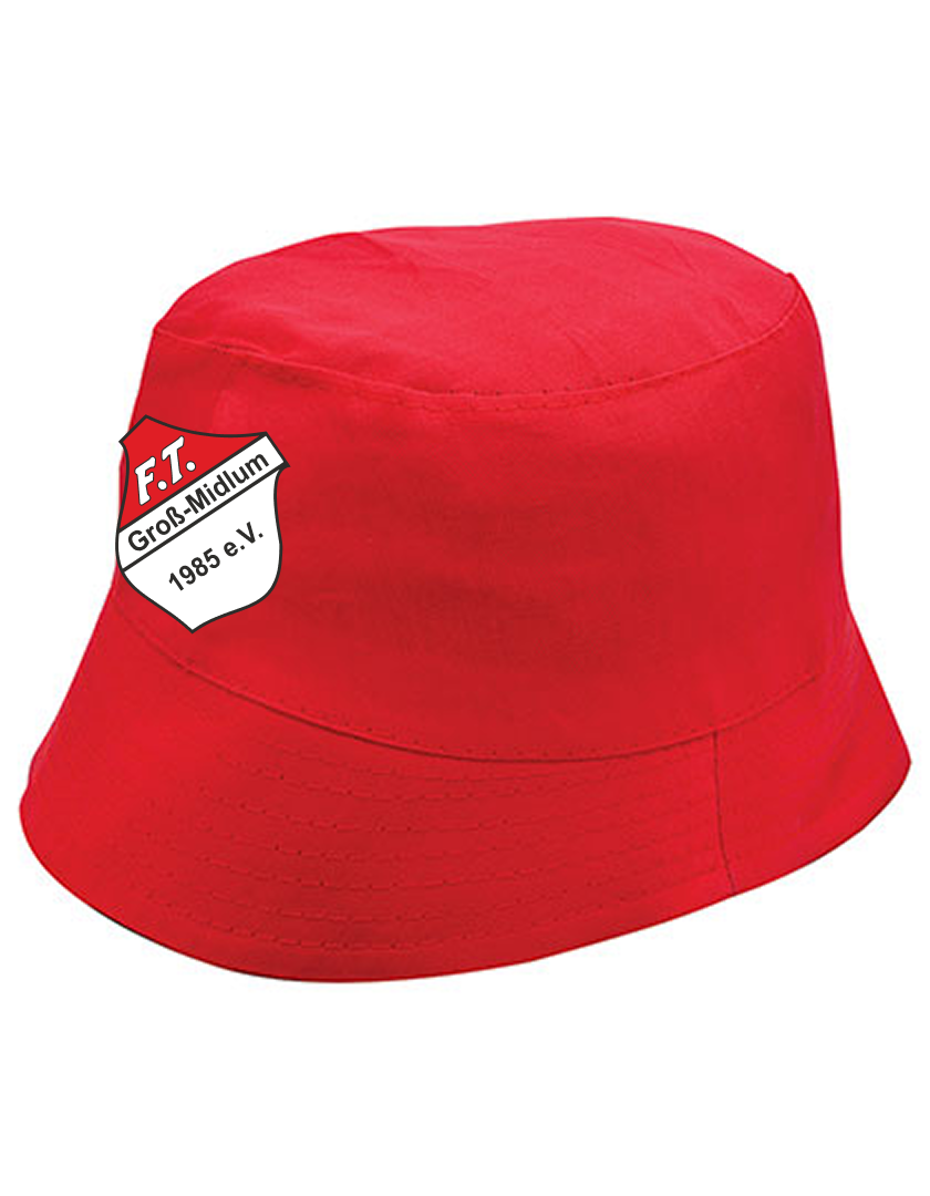FT Groß-Midlum Fan - Fischerhut rot
