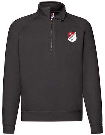 FT Groß-Midlum Fan - Half Zip Sweat Herren schwarz